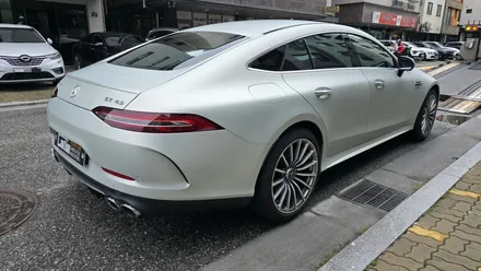 무광 알루미늄 전체 랩핑으로 벤츠 AMG GT 새차기분 만끽하세요! / 수원시 영통구 하동