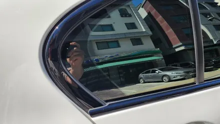 수원 루프스킨 BMW 530i 화이트 색상차량엔 블랙!  탑폴리에 루프스킨, 크롬죽이기! / 수원시 영통구 하동