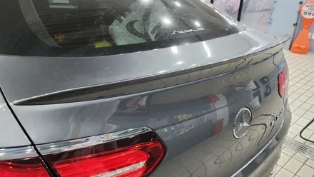 수원 랩핑 / 벤츠 CLC43AMG 탑폴리에 크롬죽이기, 스포일러 랩핑! / 수원시 영통구 하동