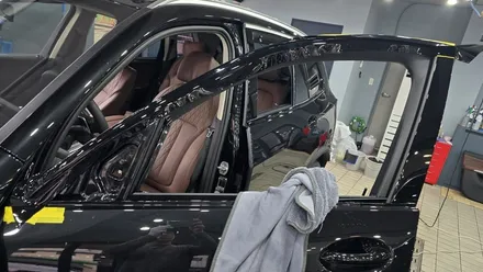 BMW X5 보기싫은 크롬! 올블랙 컨셉으로 탑폴리에 크롬죽이기! / 수원시 영통구 하동