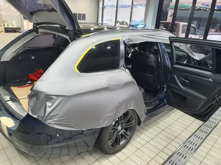 수원랩핑 / BMW 525d 무광챠콜그레이 전체랩핑! / 수원시 영통구 하동