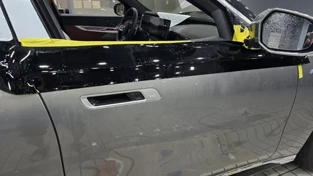 BMW 740d 탑폴리에 필름으로 순정과 똑같은 투톤랩핑/듀오톤랩핑! / 수원시 영통구 하동