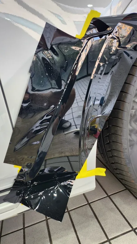 BMW X7 탑폴리에 크롬죽이기로 블랙앤 화이트 완성! / 수원시 영통구 하동