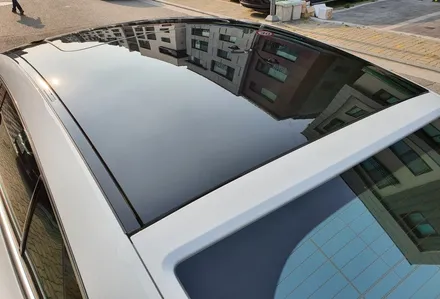 수원 루프스킨 / 벤츠 AMG GT 43 탑폴리에 루프스킨, 사이드미러 랩핑! / 수원시 영통구 하동