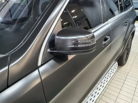 수원랩핑 / 벤츠 GLS 500 사틴블랙 전체랩핑! / 수원시 영통구 하동