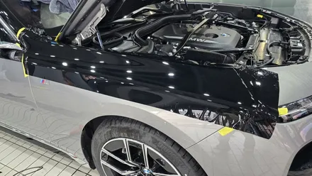 BMW 740d 탑폴리에 필름으로 순정과 똑같은 투톤랩핑/듀오톤랩핑! / 수원시 영통구 하동