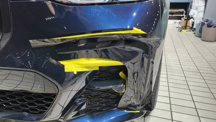 BMW X7 물때, 변색으로 보가싫은 크롬은 탑폴리에 크롬죽이기로! / 수원시 영통구 하동