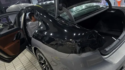 BMW 740d 탑폴리에 필름으로 순정과 똑같은 투톤랩핑/듀오톤랩핑! / 수원시 영통구 하동