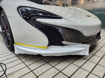 코션코리아 수원점 맥라렌 650S 앞범퍼 PPF, 부분랩핑! / 수원시 영통구 하동