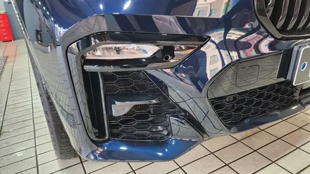 BMW X7 물때, 변색으로 보가싫은 크롬은 탑폴리에 크롬죽이기로! / 수원시 영통구 하동