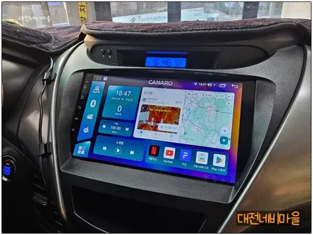 [대전 현대 아반떼MD 카나로 X-PLUS 안드로이드올인원]