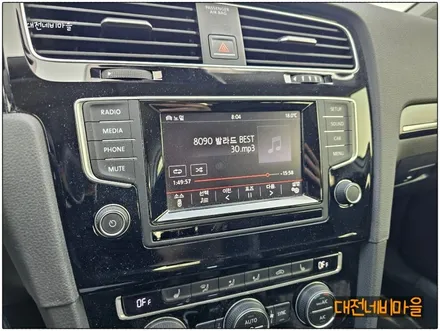 [대전 폭스바겐 골프7세대 카나로Q 안드로이드올인원]