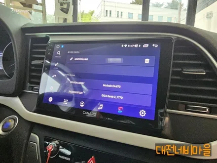 [대전 현대 아반떼AD 카나로 X-PLUS 안드로이드올인원]