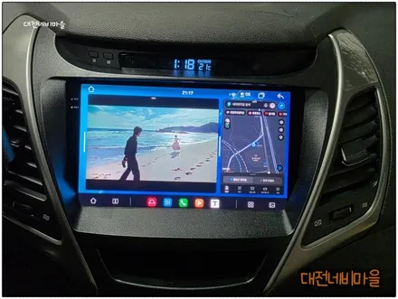 [대전 현대 더뉴아반떼MD 카나로알파 안드로이드올인원]