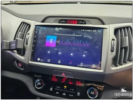 [대전 기아 스포티지R EKIY T9 안드로이드올인원]