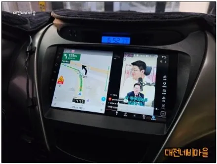[대전 현대 아반떼MD 카나로 X-PLUS 안드로이드올인원]