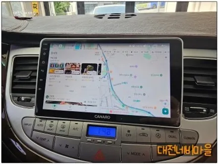 [대전현대제네시스BH330 카나로X-PLUS 안드로이드올인원]