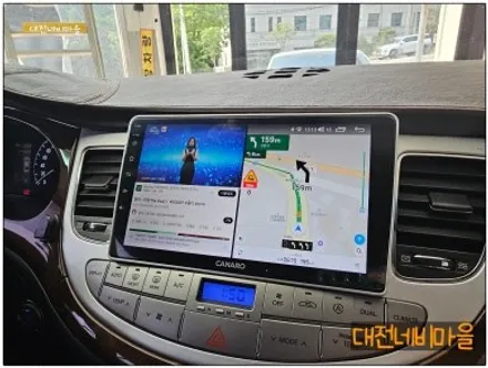 [대전현대제네시스BH330 카나로X-PLUS 안드로이드올인원]