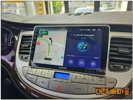 [대전현대제네시스BH330 카나로X-PLUS 안드로이드올인원]