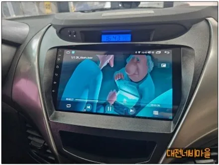 [대전 아반떼MD 카나로X-PLUS 안드로이드올인원]