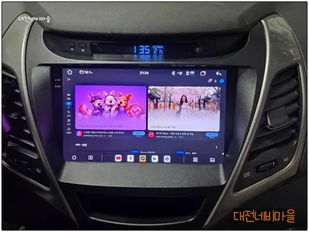 [대전 현대 더뉴아반떼MD 카나로알파 안드로이드올인원]