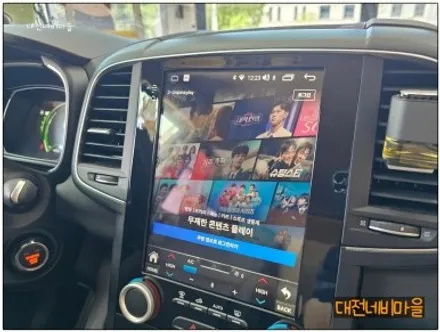 [대전 르노삼성 QM6 카나로 X-10 안드로이드올인원]