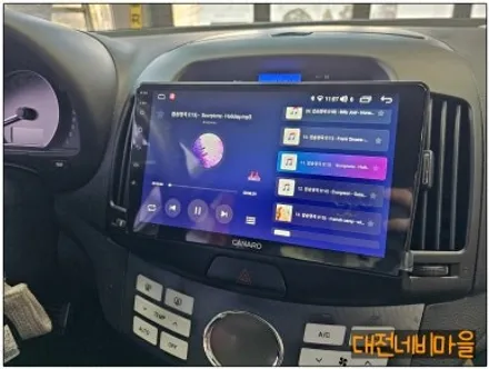 [대전 현대 아반떼HD 카나로 X-PLUS 안드로이드올인원]