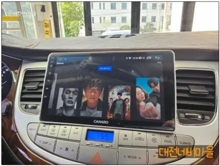 [대전현대제네시스BH330 카나로X-PLUS 안드로이드올인원]