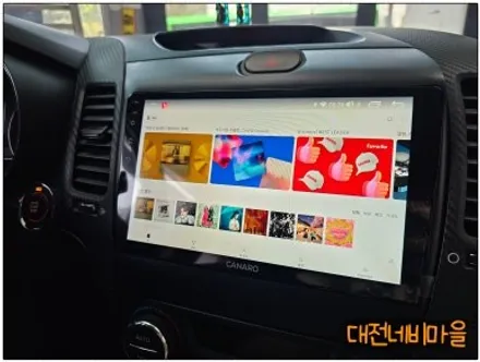 [대전 기아 K3 카나로 X-PLUS 안드로이드올인원]