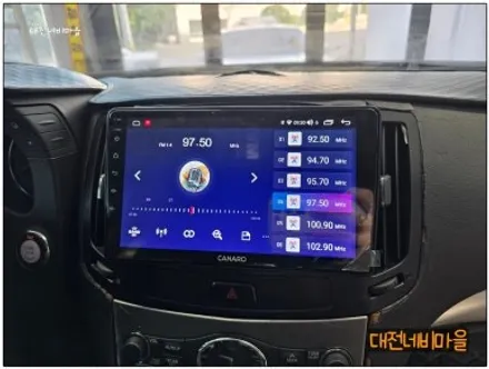 [대전 닛산인피티니G25 카나로XPLUS 안드로이드올인원]