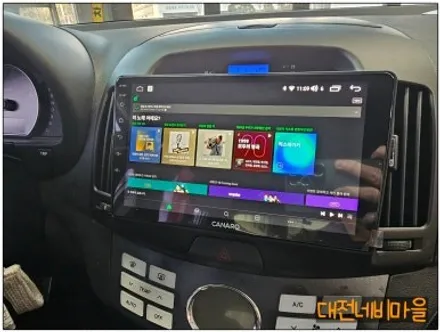 [대전 현대 아반떼HD 카나로 X-PLUS 안드로이드올인원]