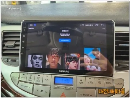 [대전 현대 제네시스BH330 카나로X-PLUS 안드로이드올인원]