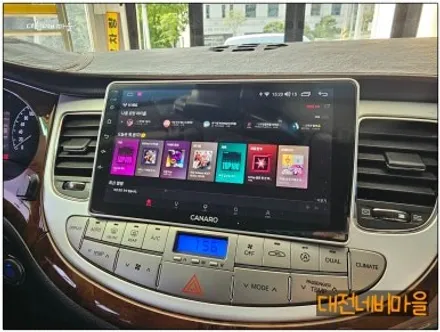 [대전현대제네시스BH330 카나로X-PLUS 안드로이드올인원]