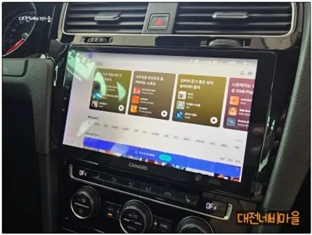 [대전 폭스바겐 골프7세대 카나로Q 안드로이드올인원]