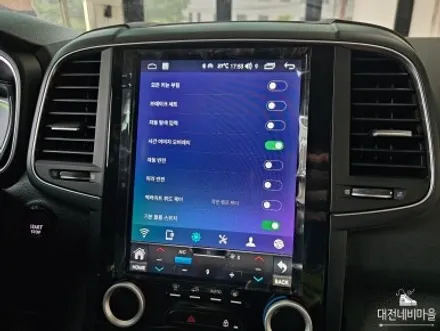 [대전 르노삼성 QM6 LPI 카나로 X-10 안드로이드올인원]