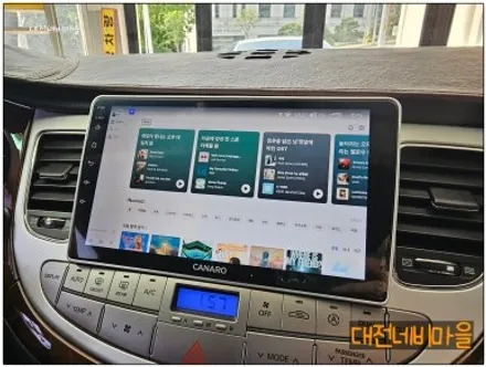 [대전현대제네시스BH330 카나로X-PLUS 안드로이드올인원]