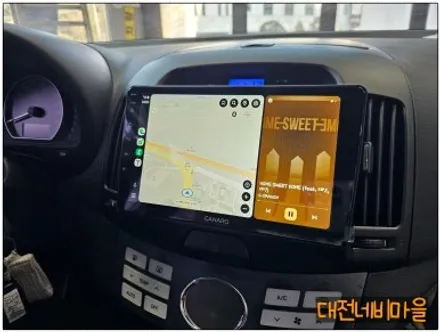 [대전 현대 아반떼HD 카나로 X-PLUS 안드로이드올인원]