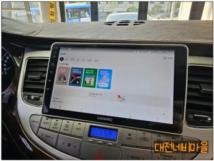 [대전현대제네시스BH330 카나로X-PLUS 안드로이드올인원]