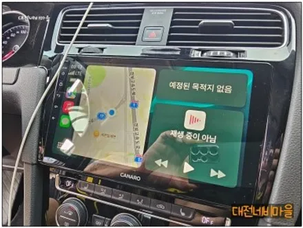 [대전 폭스바겐 골프7세대 카나로Q 안드로이드올인원]