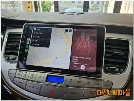 [대전현대제네시스BH330 카나로X-PLUS 안드로이드올인원]