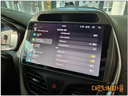 [대전 쉐보레 더넥스트스파크 카나로 알파프로 안드로이드올인원]
