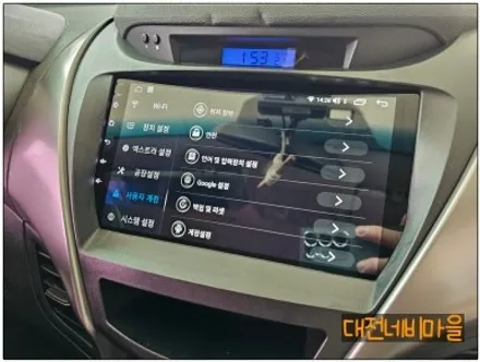 [대전 현대 아반떼MD 카나로 X-PLUS 안드로이드올인원]