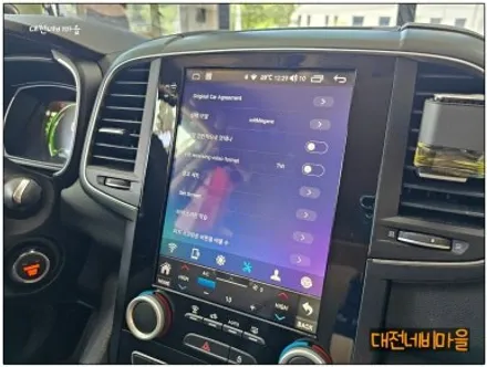 [대전 르노삼성 QM6 카나로 X-10 안드로이드올인원]