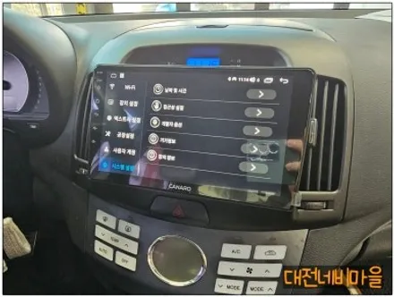 [대전 현대 아반떼HD 카나로 X-PLUS 안드로이드올인원]