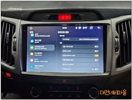 [대전 기아 스포티지R 카나로 알파 안드로이드올인원]