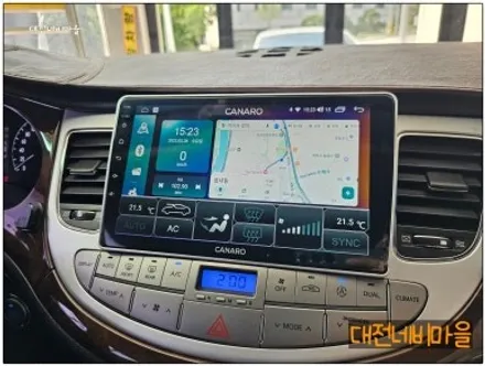 [대전현대제네시스BH330 카나로X-PLUS 안드로이드올인원]