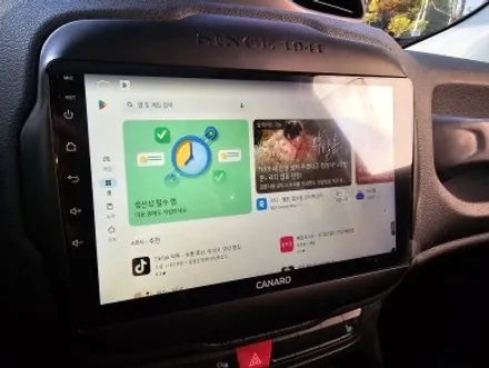 [JEEP 레니게이드 카나로X-PLUS 안드로이드올인원]