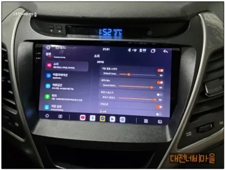 [대전 현대 더뉴아반떼MD 카나로알파 안드로이드올인원]