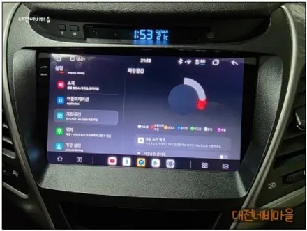 [대전 현대 더뉴아반떼MD 카나로알파 안드로이드올인원]