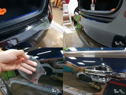 제주도 썬팅과 언더코팅 작업에 대만족하솄어요 / 제주 월평